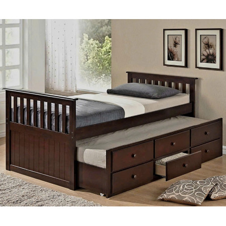 092 Eps : Giường 2 Tầng Kéo - 1m / 1m